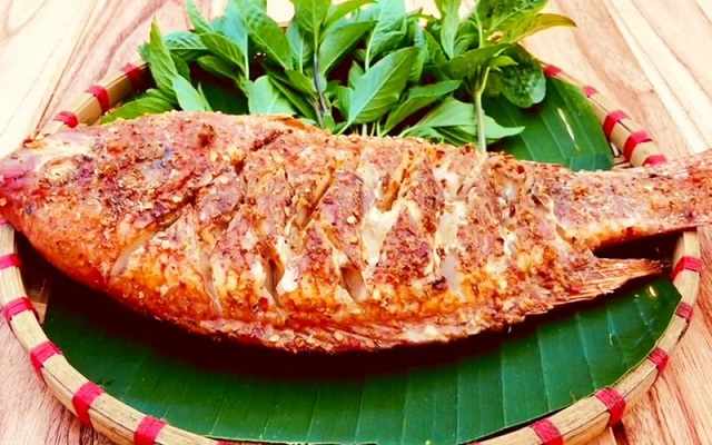 Cá Sộp Nướng Muối Ớt