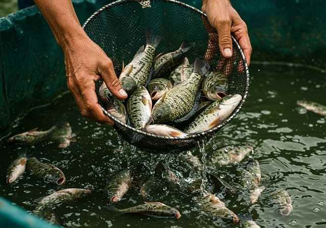 mô hình nuôi cá sặc rằn