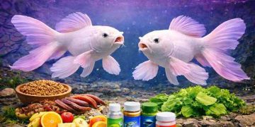 Cá Chép Sư Tử Ăn Gì