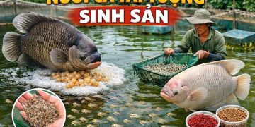 nuôi cá tai tượng sinh sản