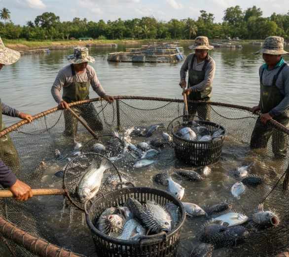 mật độ nuôi cá rô đầu nhím trong bể bạt